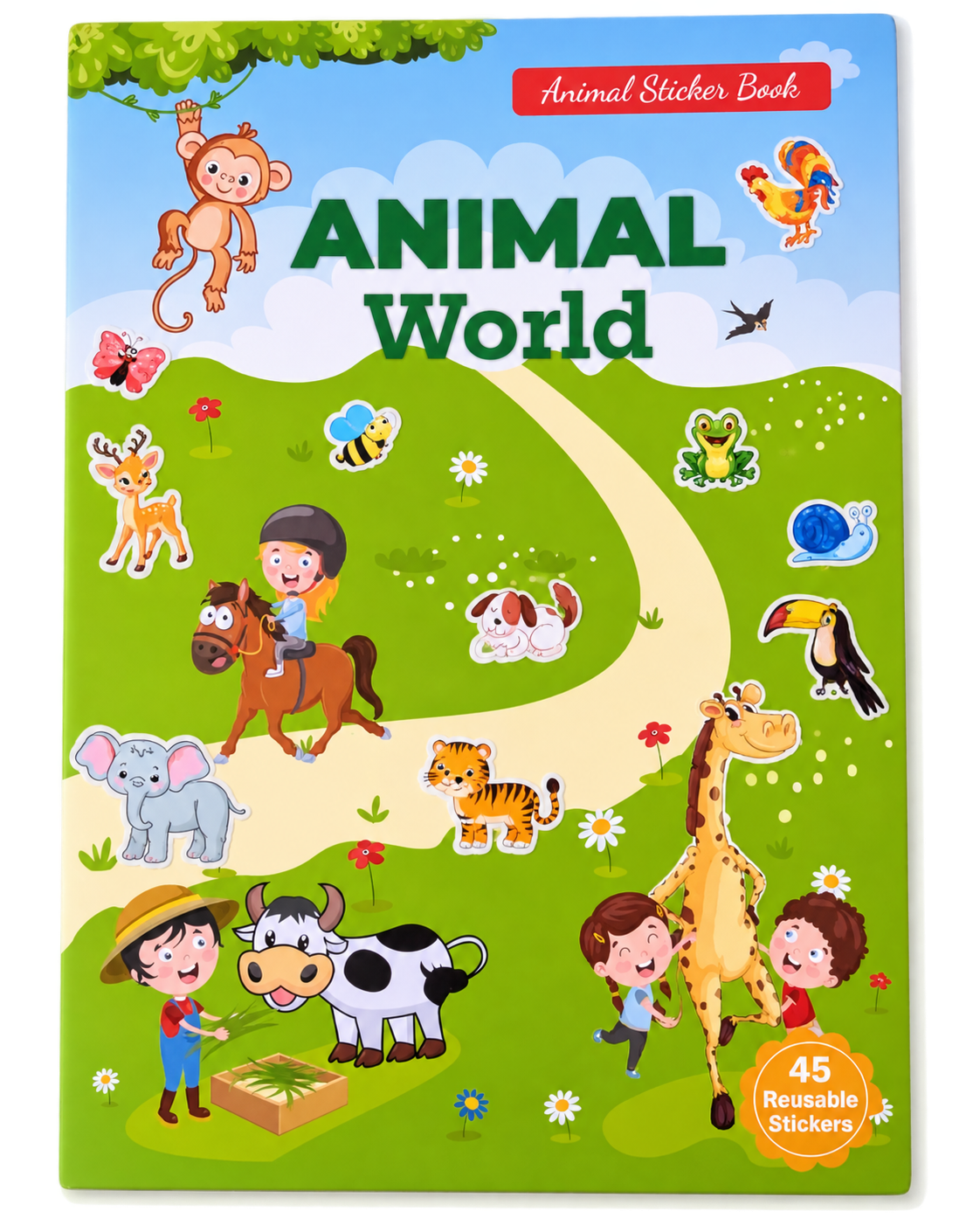 StoryNest Animal Sticker Book