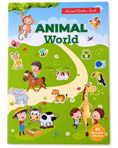 StoryNest Animal Sticker Book